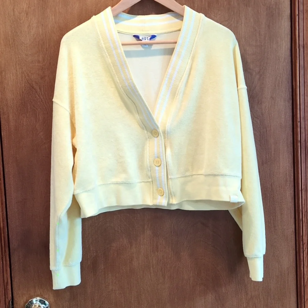 Bundle (2) JoyLab Terry Cloth Cardigans Size S - Picture 4 of 10